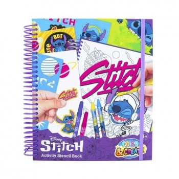 LIBRO DIBUJO Y ACTIVIDADES STITCH - DISNEY