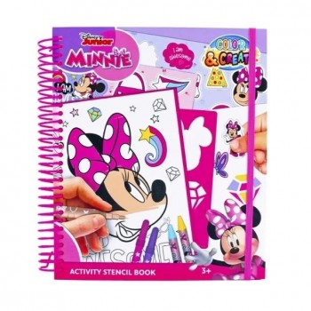 LIBRO DIBUJO Y ACTIVIDADES MINNIE MOUSE - DISNEY