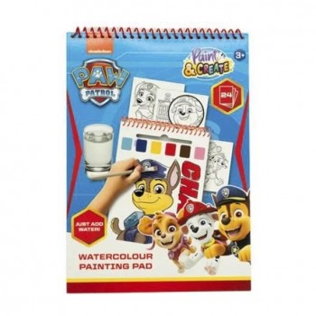 LIBRO ACUARELAS PAW PATROL - DISNEY