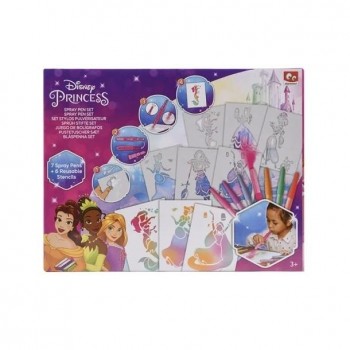 SET AEROGRAFO PRINCESAS - DISNEY