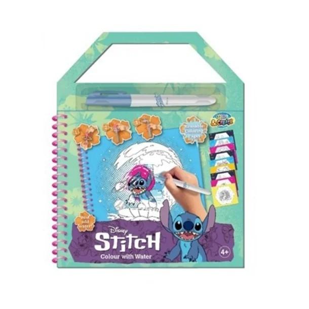 Disney Libro Dibujo Magico Con Agua Stitch
