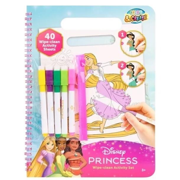 Disney Libro Dibujo Borrable Princesas