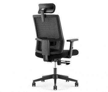 Silla Sincro Con Brazos Malla Adapt Y Respaldo Regulable En Altura Con Cabezal