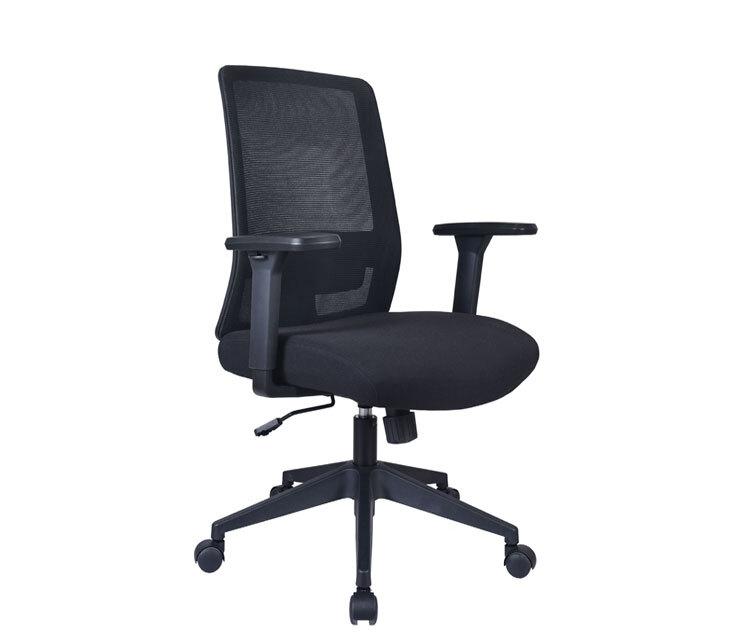 Silla Eko Ergonómica Respaldo Malla Transpirable Negra
