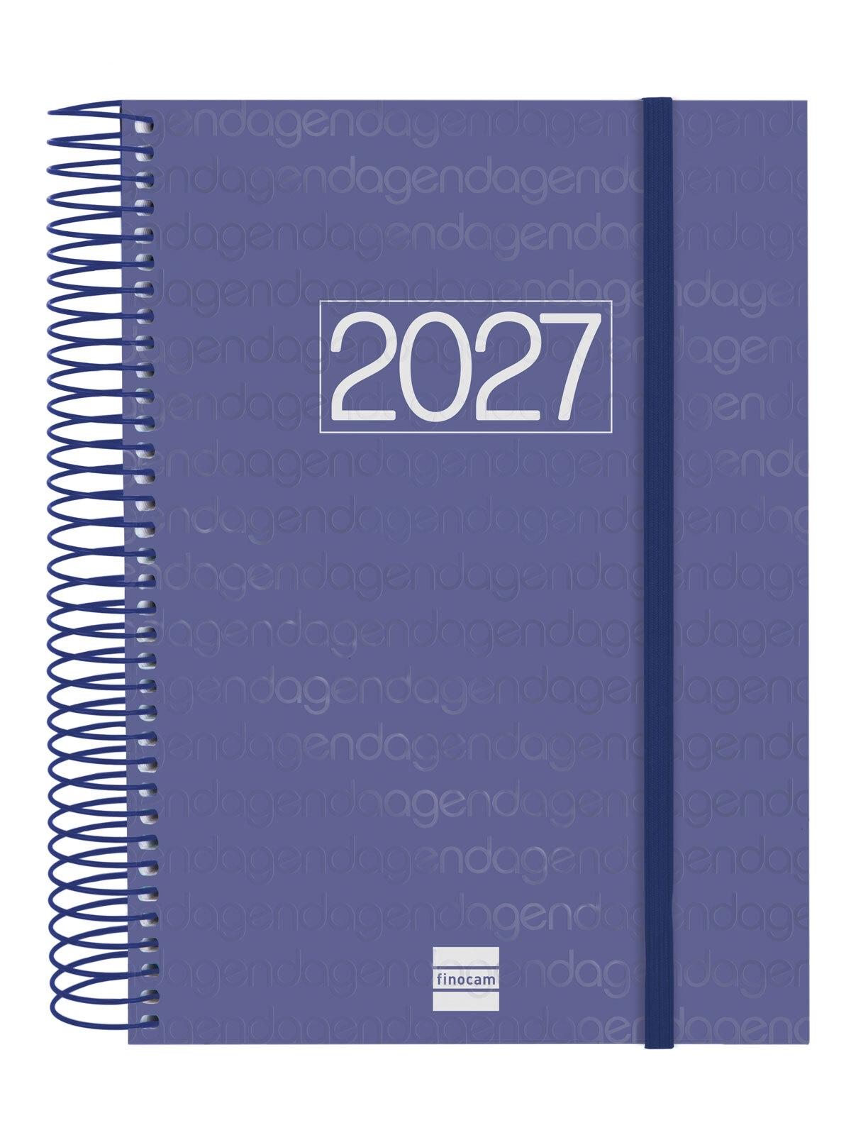Finocam Agenda Year E10 1Dp 2027 Blau Cat+