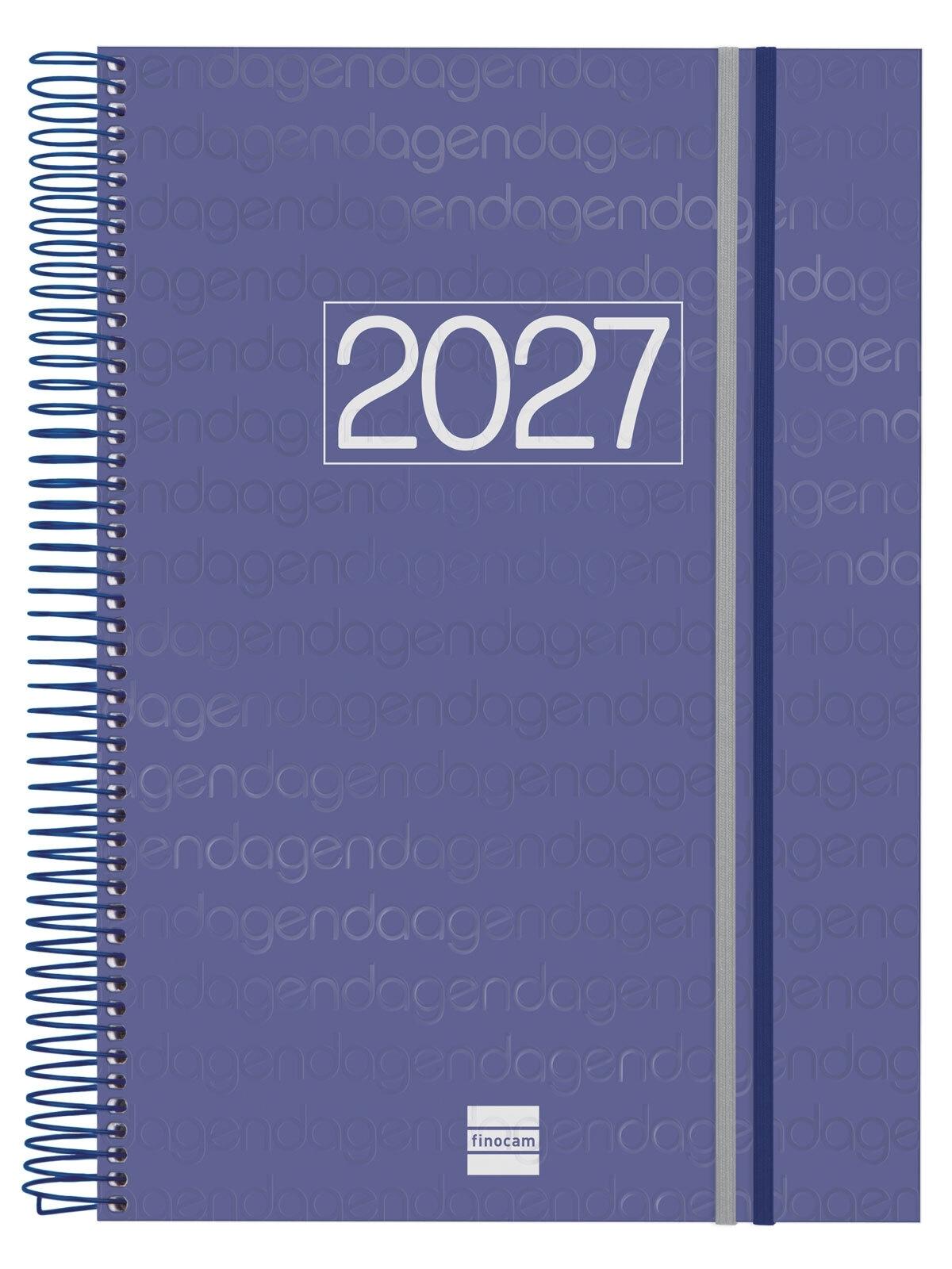 Finocam Agenda Year E40 1Dp 2027 Blau Cat+