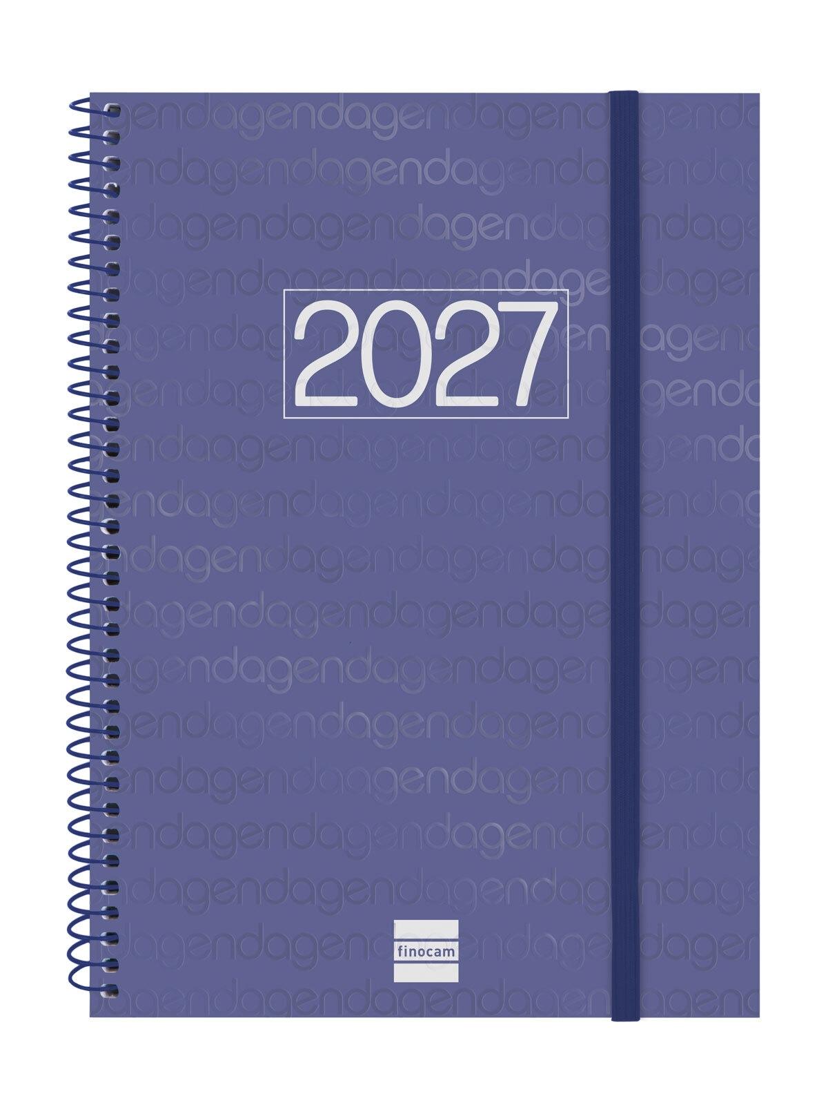 Finocam Agenda Year E10 Svh 2027 Blau Cat+
