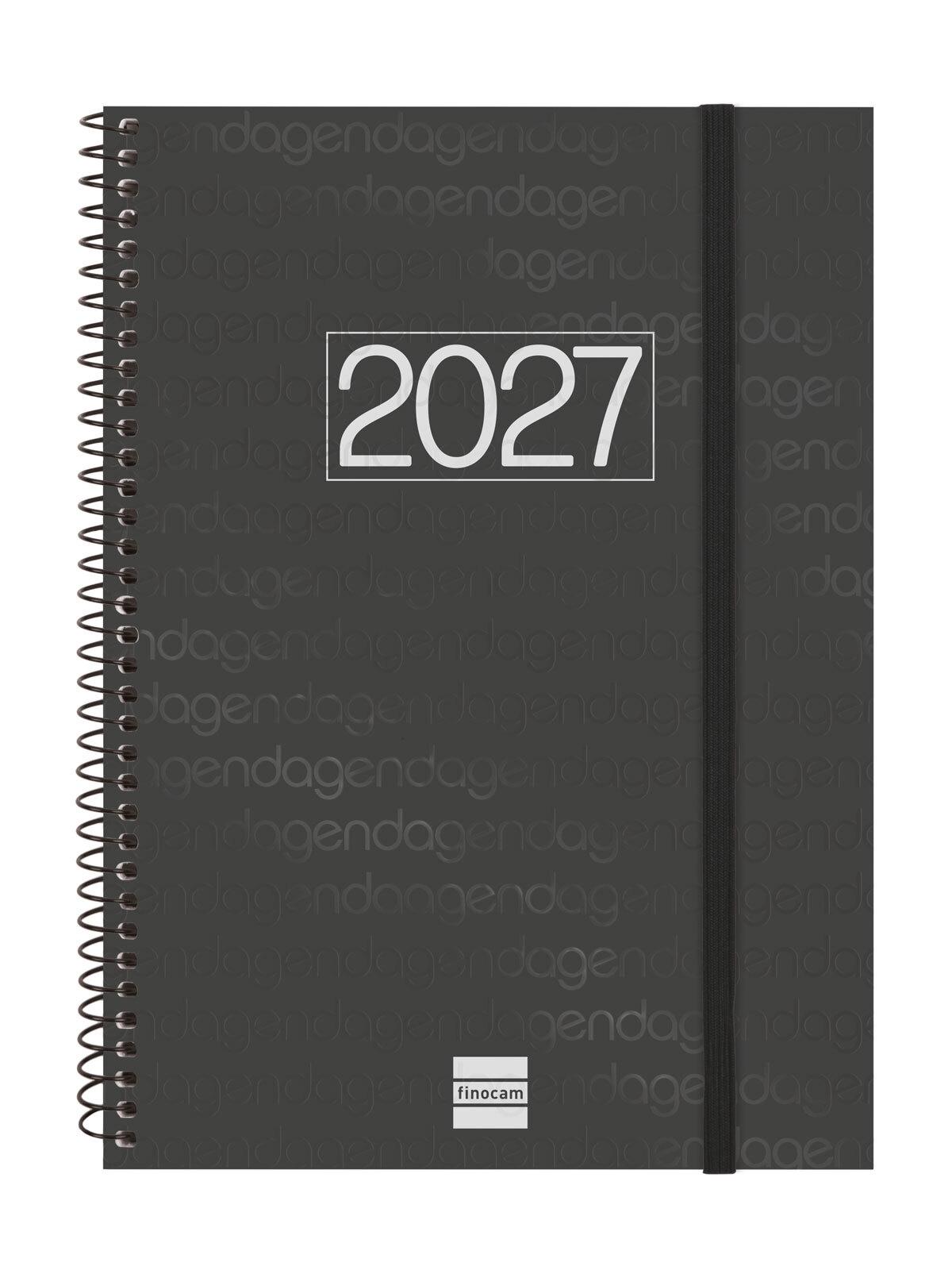 Finocam Agenda Year E10 Svh 2027 Negre Cat+