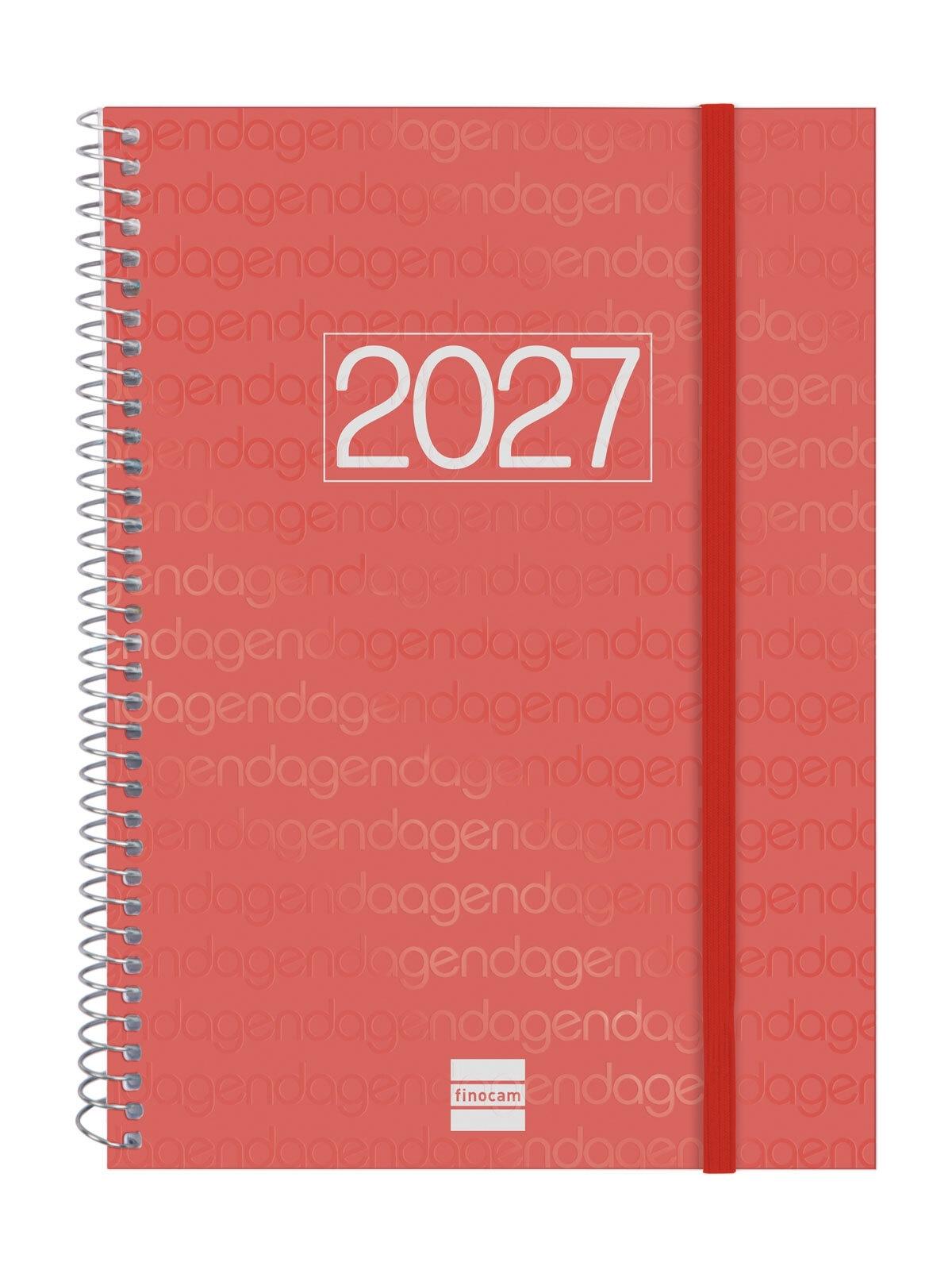 Finocam Agenda Year E10 Svv 2027 Vermell Cat+