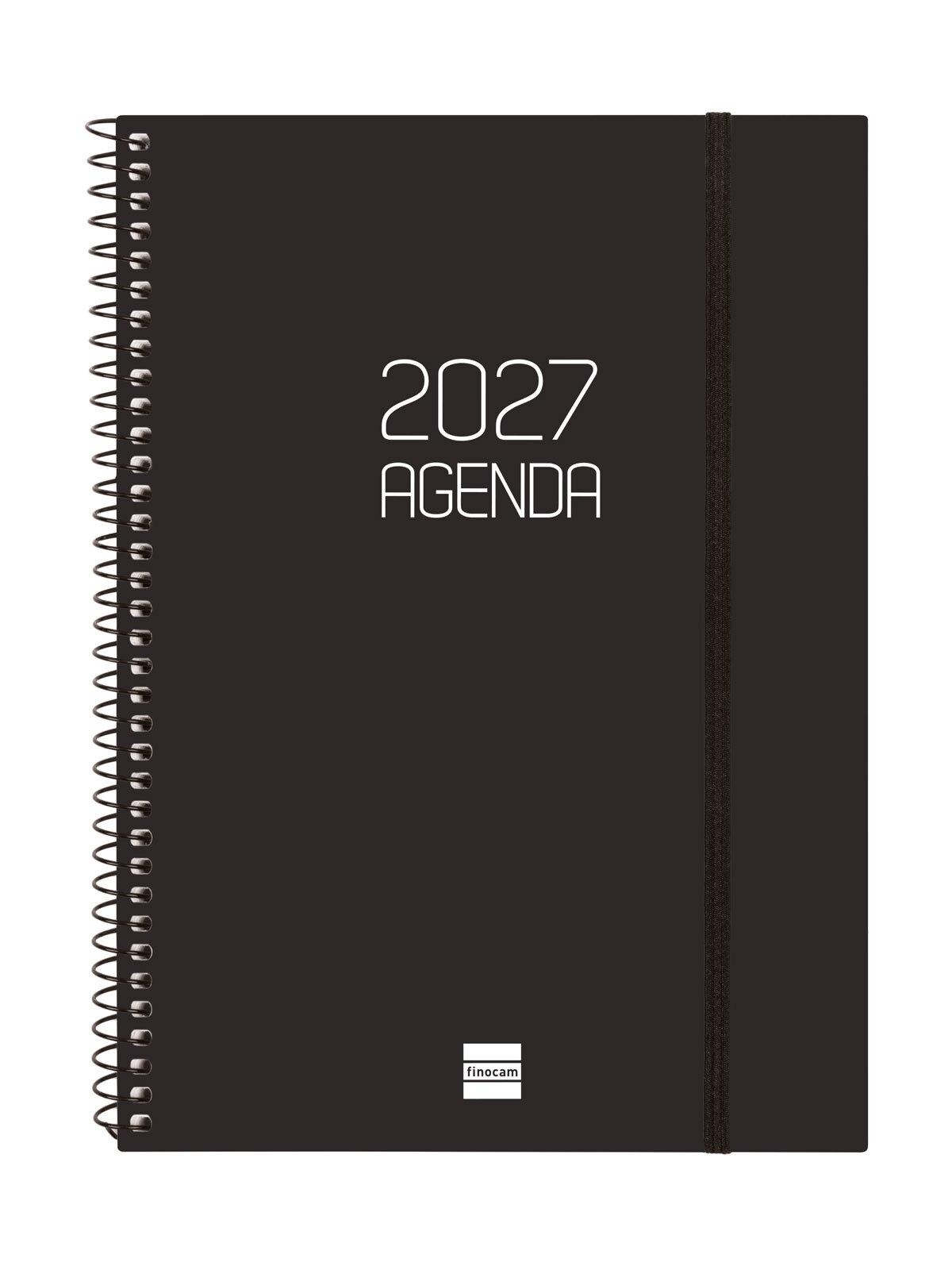 Finocam Agenda Opaque E10 Svh 2027 Negro+