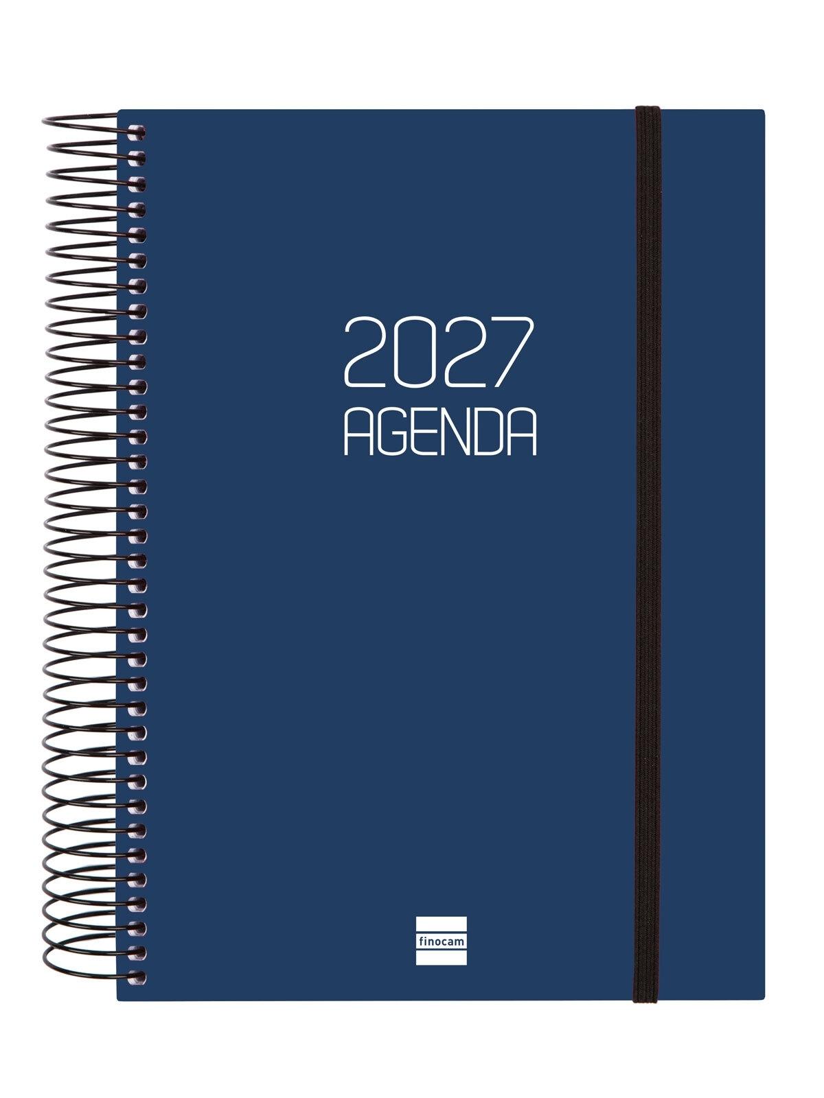 Finocam Agenda Opaque E10 1Dp 2027 Azul+