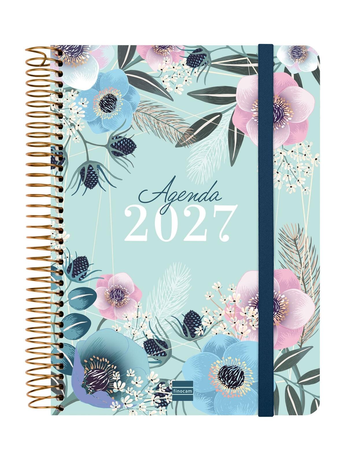 Finocam Agenda Cloe E10 1Dp 2027 Blau Cat+