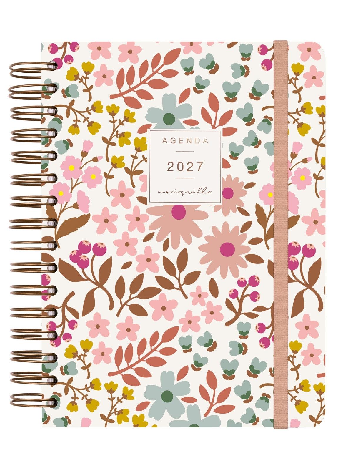 Finocam Agenda Moniquilla E10 1Dp 2027 Rosa+