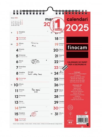 CAL.PARET DUES COLUMNES M 2025 CAT+