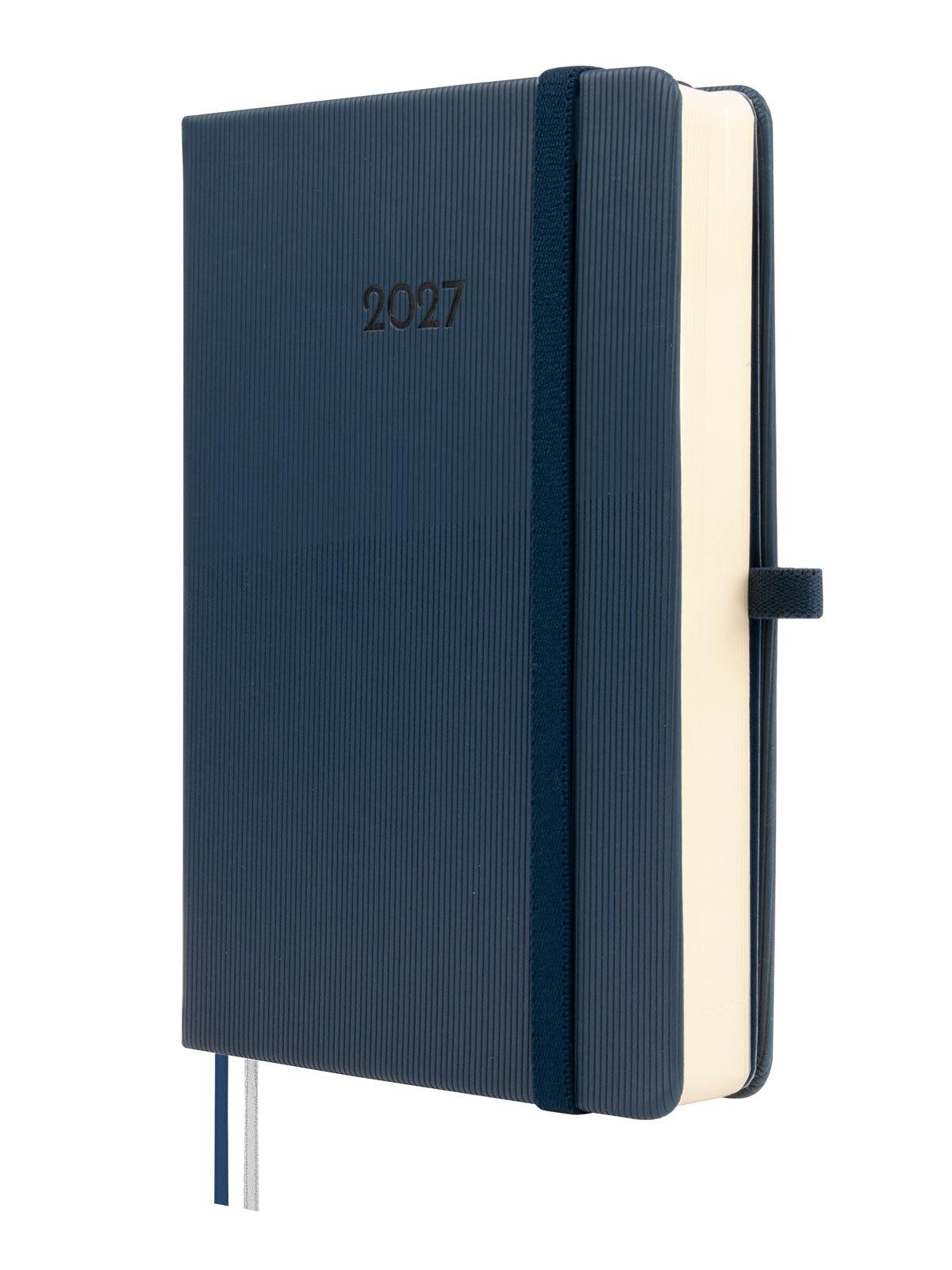 Finocam Agenda Textura M4 1Dp 2027 Blau Cat+