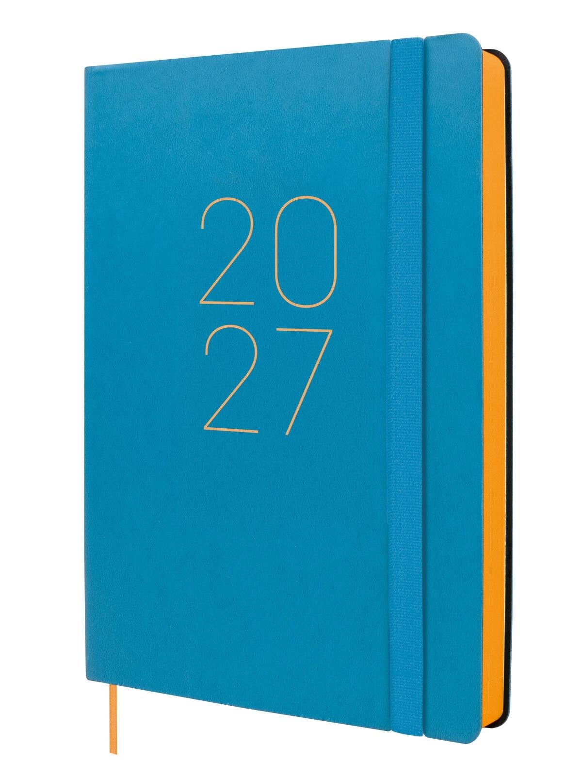 Finocam Agenda Lisa Fa5 1Dp 2027 Blau Cat+