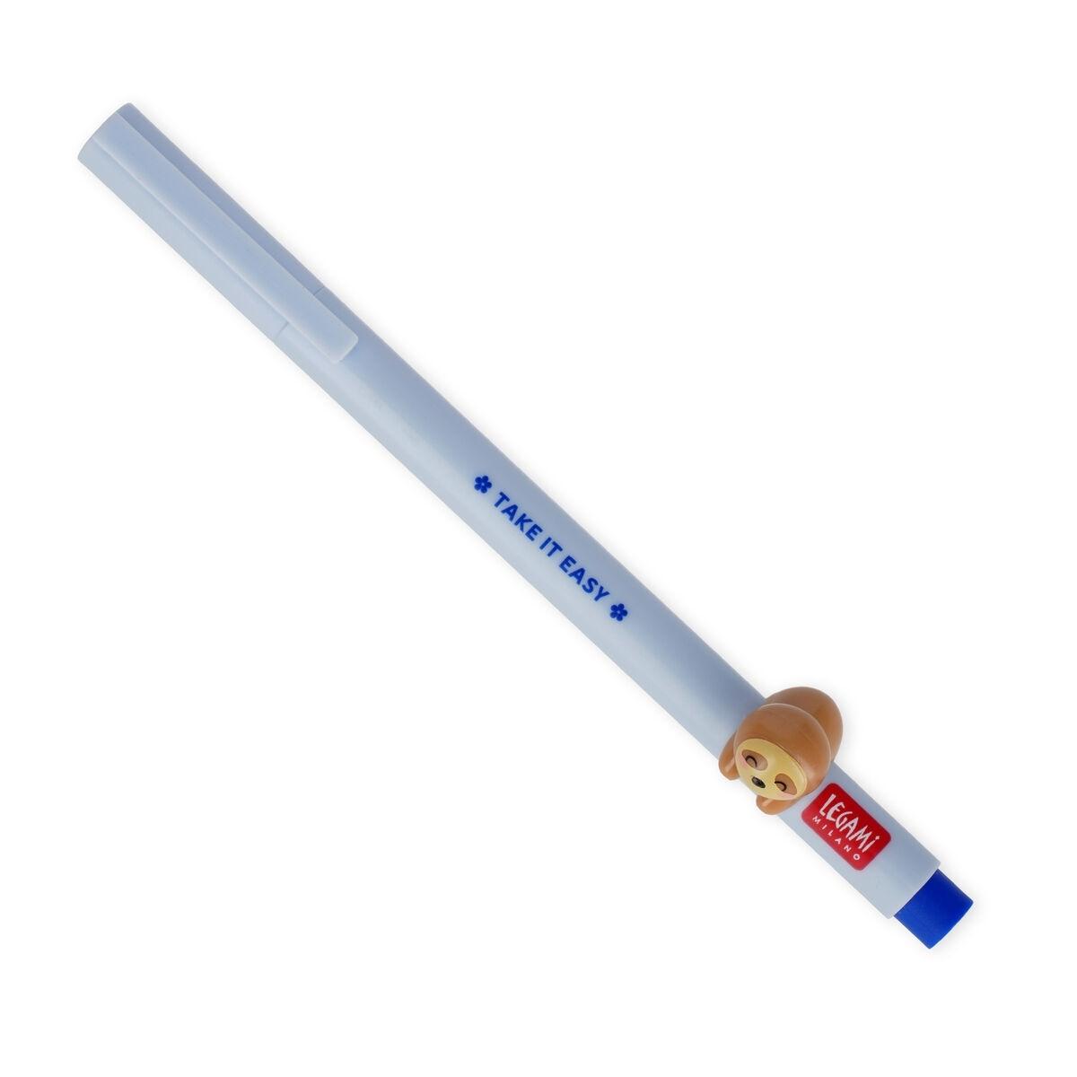 Legami Lovely Friends Bolígrafo Gel Azul Sloth