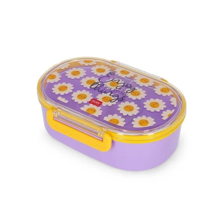 Legami Snack & Go Fiambrera Merienda Daisy