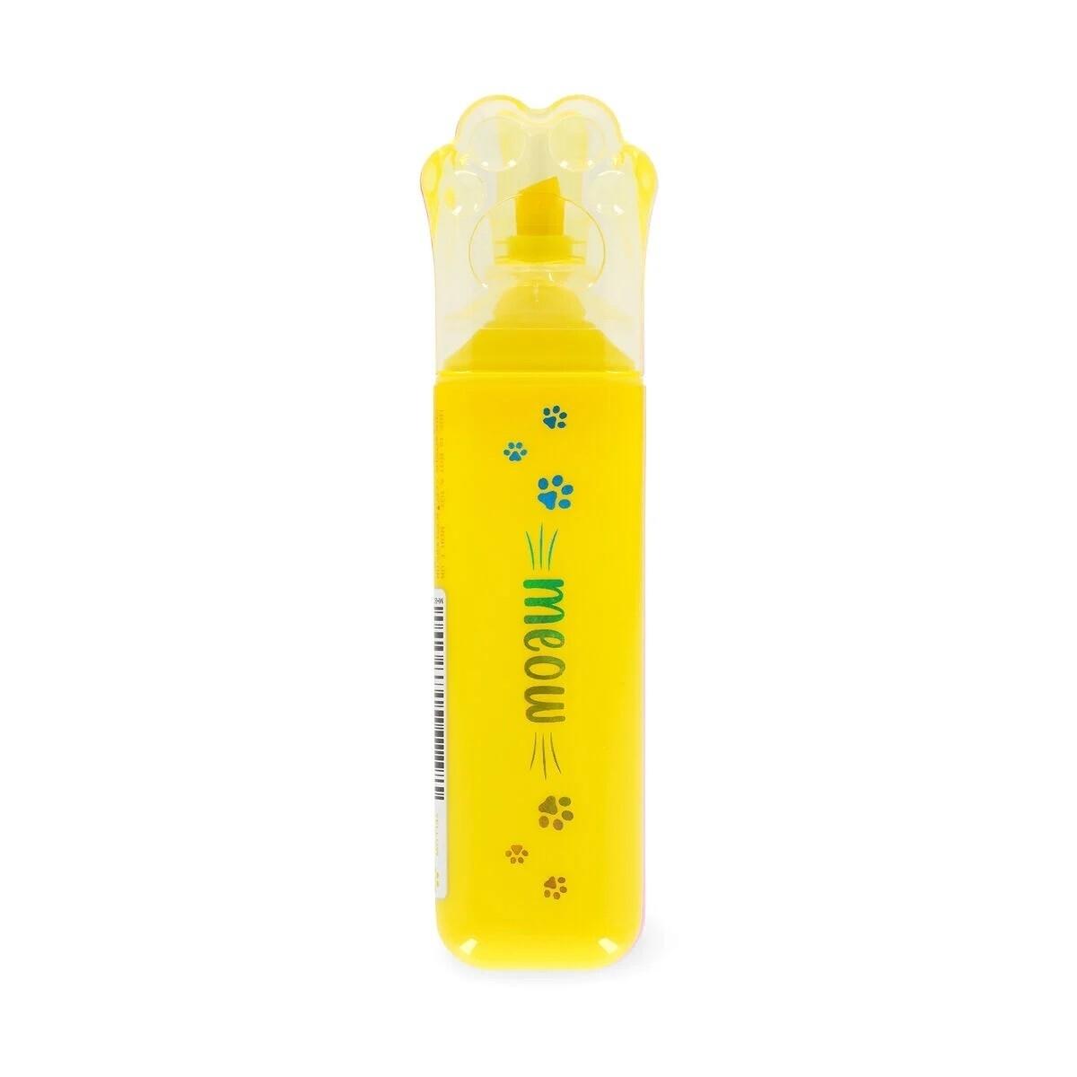 Legami Meow Subrayador Amarillo Kitty