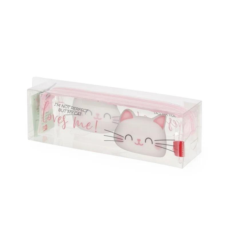 Legami Estuche Transparente Blando  Kitty