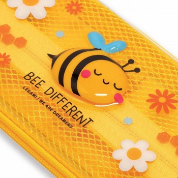 Legami Wonder-wow Estuche Transparente Rígido Bee