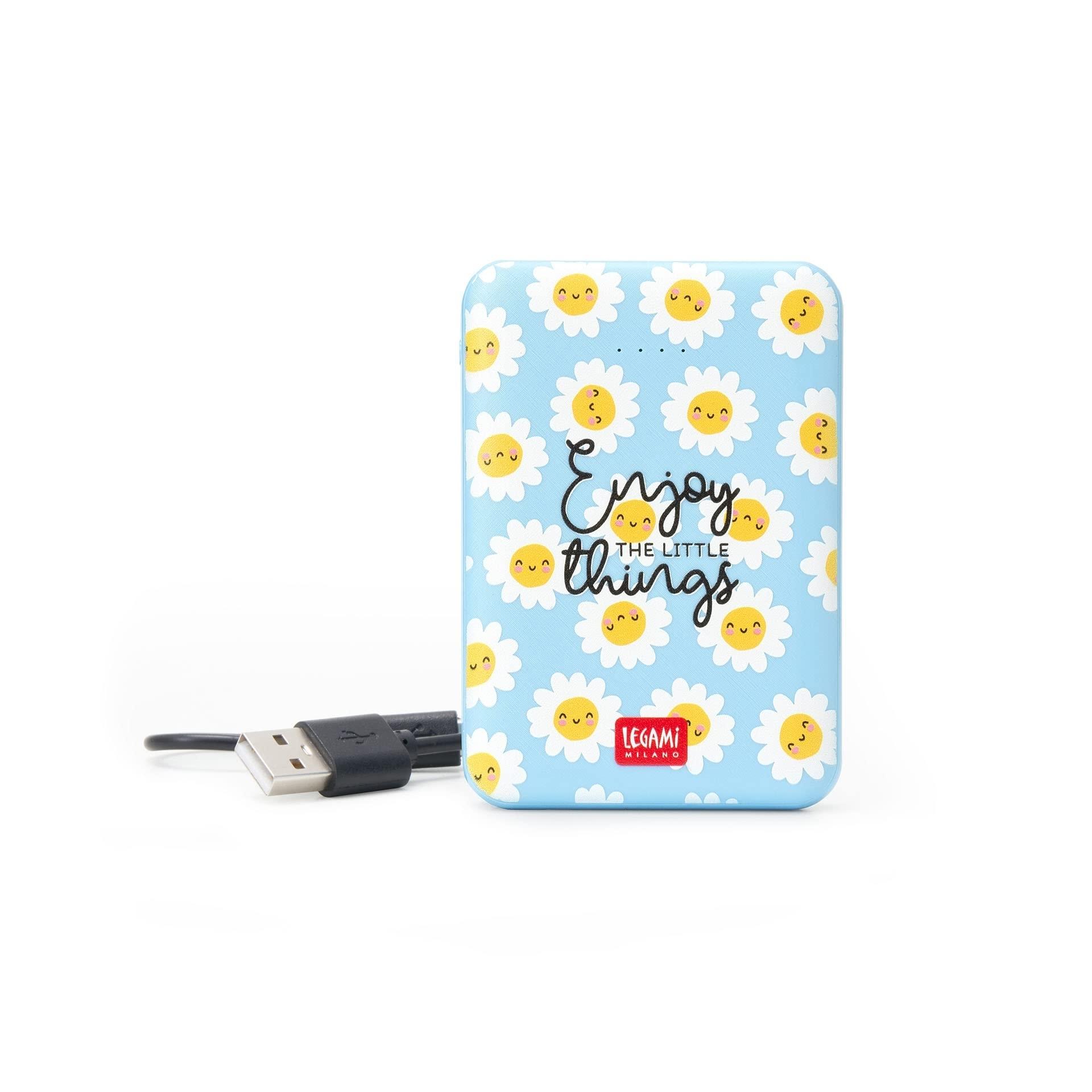 Legami Bateria Externa Recargable Daisy