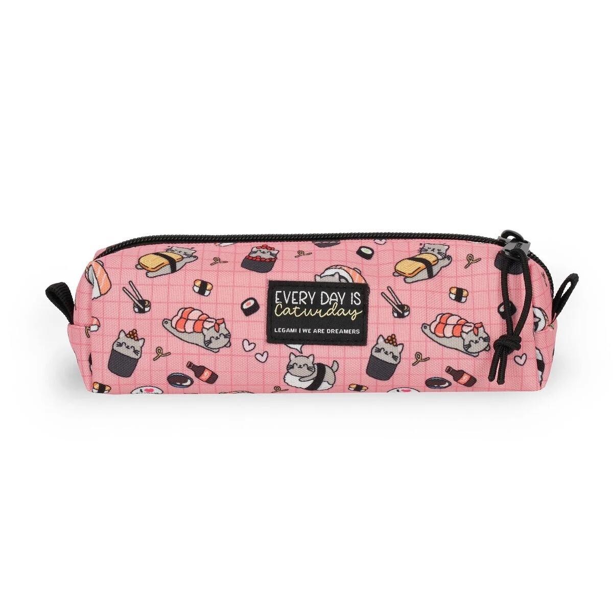 Legami Estuche Suave Tela Sushi Cat