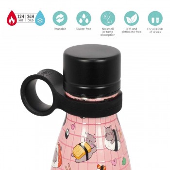 Legami Hot&Cold Botella Térmica 500 ml Sushi Cat