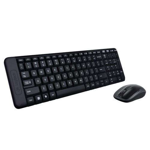Logitech MK220 Combo Teclado Ratón Inalámbrico Negro