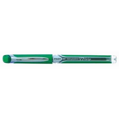 Pilot Hi-Tecpoint V7 Grip Bolígrafo Tinta Líquida 0,7mm Verde
