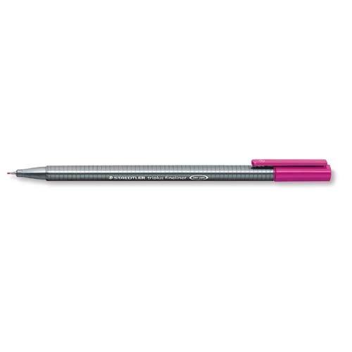 Staedtler Triplus Fineliner Rotulador Punta Fina 0,3 mm Violeta Rojizo
