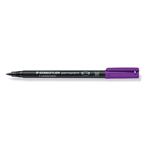 Staedtler Lumocolor M Rotulador Permanente Punta Redonda 0,8-1 mm Violeta