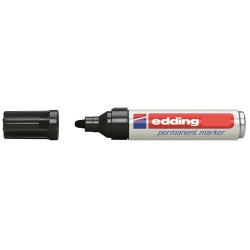 Edding 550 Marcador Permanente Punta Redonda 3-4 mm Negro