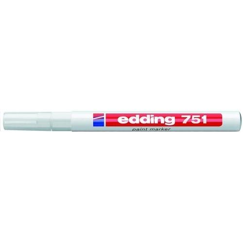 Edding 780 Marcador Tinta Opaca Permanente Punta Redonda 0,8 mm Blanco