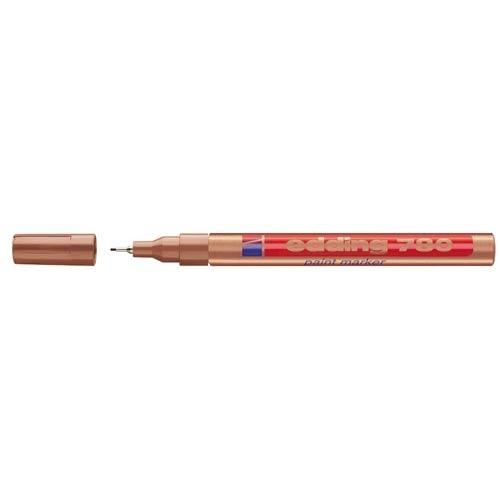 Edding 780 Marcador Tinta Opaca Permanente Punta Redonda 0,8 mm Cobre