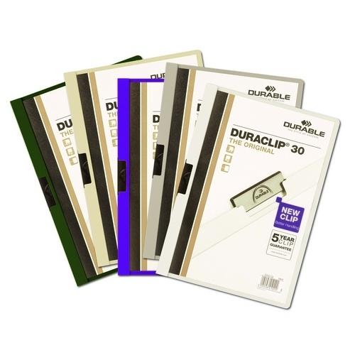 Duraclip Carpeta 30 Hj. Az.Osc