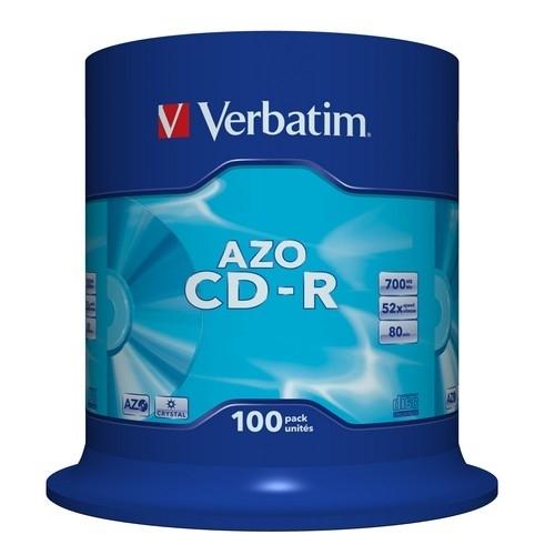 Verbatim Cd -R Datalife 700Mb Bobina 100 Uds.
