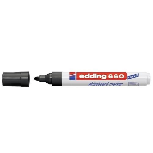 Edding 661 Rotulador Pizarra Blanca Punta 2 mm Negro