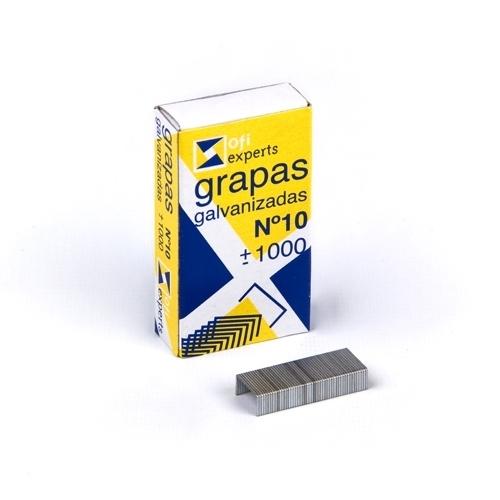 OfiExperts Grapas Nº10 Galvanizadas (1000 ud.)