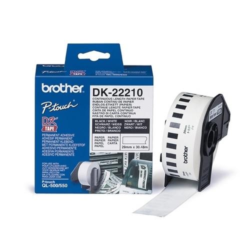 Brother Etiquetas Impresora 29X30,48 Mm