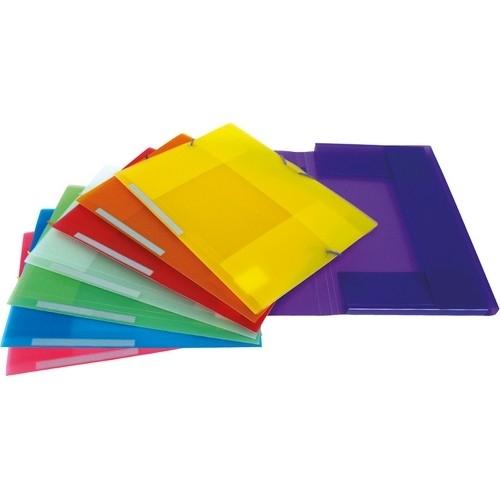 Grafoplas Carpeta Gomas Folio 3 Solapas Pp Rojo Colorgraf