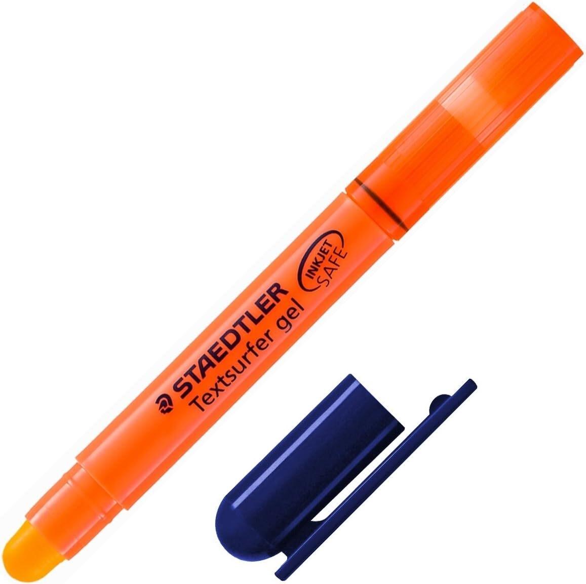 Staedtler Textsurfer Gel Subrayador Fluorescente Cera Naranja