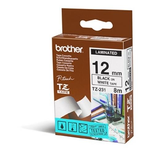 Brother Cinta Pt540 12 Mm Negro-Blanco
