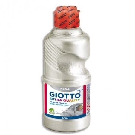 Gio Tempera Lavable 250 Ml Metalizado Plata tto
