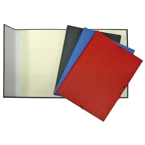 Grafoplas Carpeta Separadores Solapa Azul