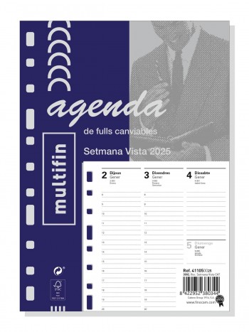 RECAMBIO AGENDA 3002 S/V CAT