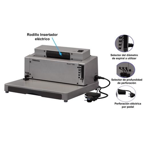 Fellowes Encuadernadora Espiral Metalica Electrica