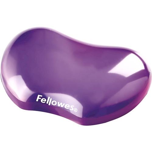 Fellowes Gel Crystal Reposamuñecas Gel Flexible Violeta