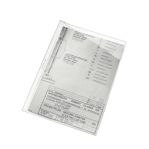 Esselte Funda Planos 4 Taladros Corte Oblícuo Caja 100 Un.