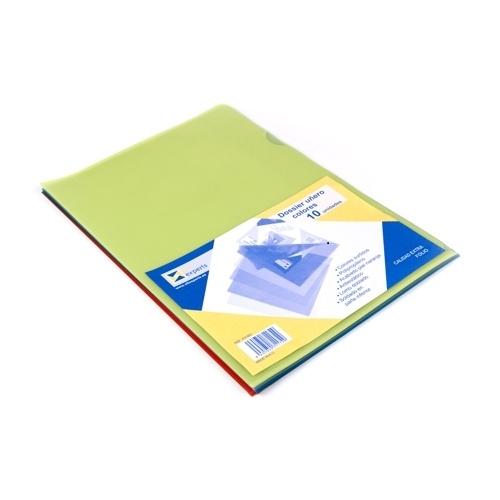 Dossier Uñero Folio Colores Surtidos (10 Ud.)